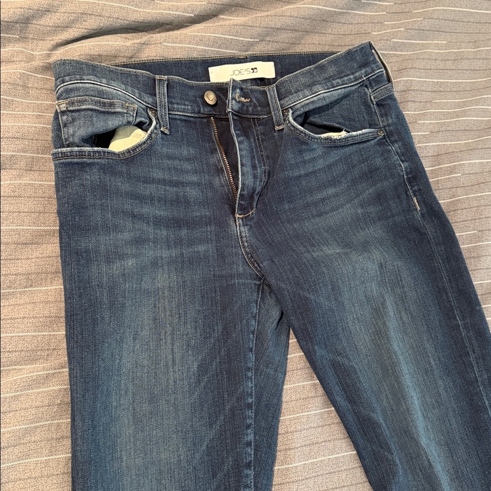 Joe's Jeans Blue The Brixton Straight + Narrow